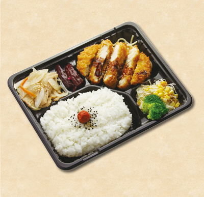 ロースとんかつデラックス弁当