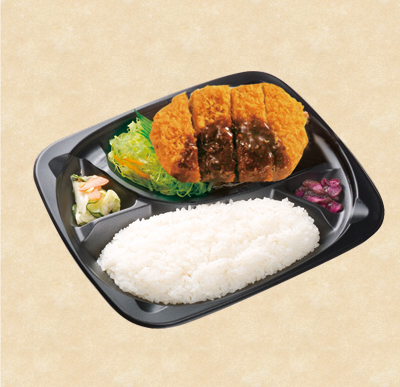 手付けロースとんかつ弁当
