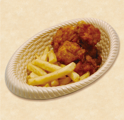 チキンポテトバスケット